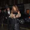 Suki Waterhouse arrive à la Chiltern Firehouse pour assister à la soirée d'anniversaire de Mario Testino. Londres, le 29 octobre 2014.