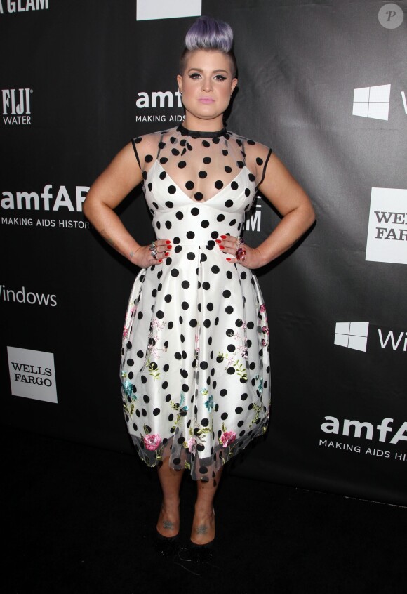 Kelly Osbourne assiste au gala Inspiration de l'amfAR, aux Milk Studios. Los Angeles, le 29 octobre 2014.