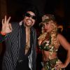 Ice-T et Coco lors de la soirée organiée par Heidi Klum au TAO Downtown à New York, le 31 octobre 2014.