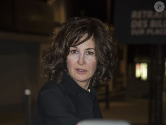 Exclusif - Valérie Lemercier, à la soirée des 30 ans de Canal + au Palais des Sports à Paris le 31 octobre 2014.