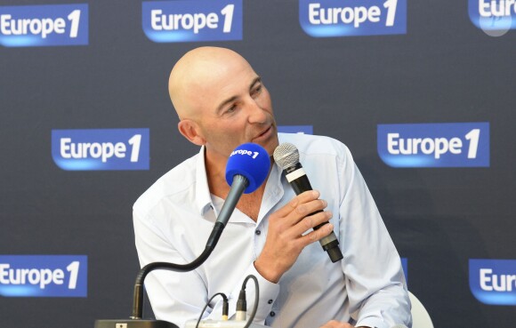 Nicolas Canteloup - Conférence de rentrée de Europe 1 à Paris. Le 3 septembre 2014.