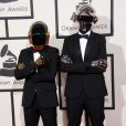  Les Daft Punk (Thomas Bangalter et Guy-Manuel de Homem-Christo) lors de la 56e c&eacute;r&eacute;monie des Grammy Awards &agrave; Los Angeles, le 26 janvier 2014. 