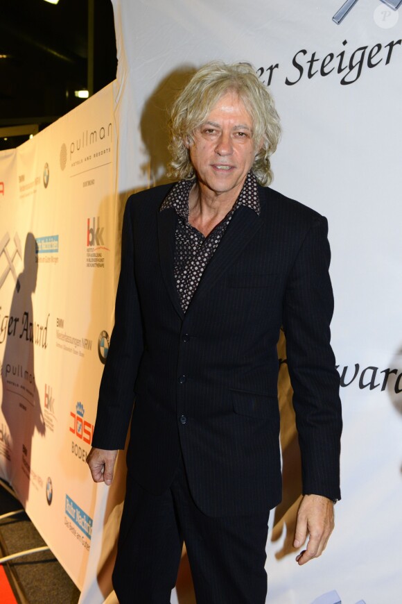 Bob Geldof lors de la soirée des "Steiger Awards" à Hattingen en Allemagne, le 3 octobre 2014.