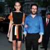 Leelee Sobieski et son mari Adam Kimmel à New YOrk le 10 mai 2011