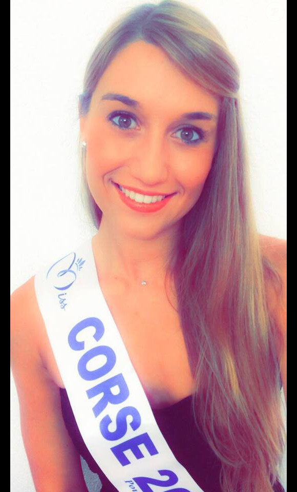 Miss Corse, Dorine Rossi (en compétition pour le titre de Miss France 2015)