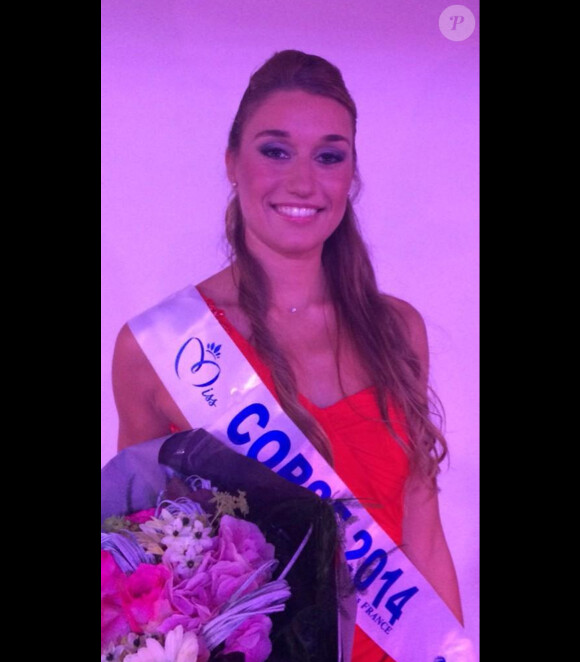 Dorine Rossi est Miss Corse (en compétition pour le titre de Miss France 2015)