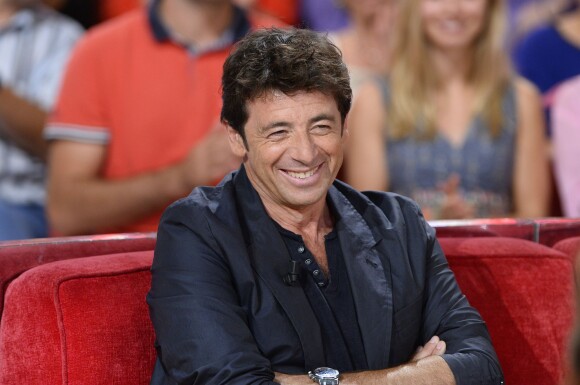 Patrick Bruel - Enregistrement de l'émission "Vivement dimanche" à Paris le 17 septembre 2014.