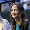 Pippa Middleton dans les gradins de l'O2, à Londres le 13 novembre 2014, lors du match entre Andy Murray et Roger Federer qui s'est soldé par la victoire écrasante du Suisse (6-0, 6-1).