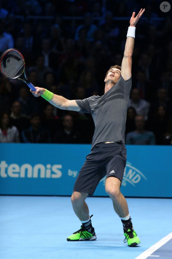 Andy Murray a subi la loi de Roger Federer, le 13 novembre 2014 au Masters de Londres, et a même quitté le court en s'excusant après sa défaite 6-0, 6-1.