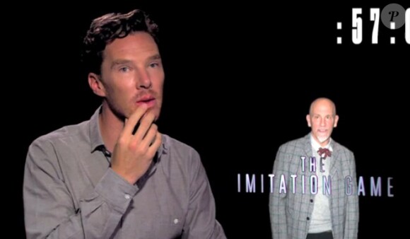 Benedict Cumberbatch imite John Malkovich. (capture d'écran)