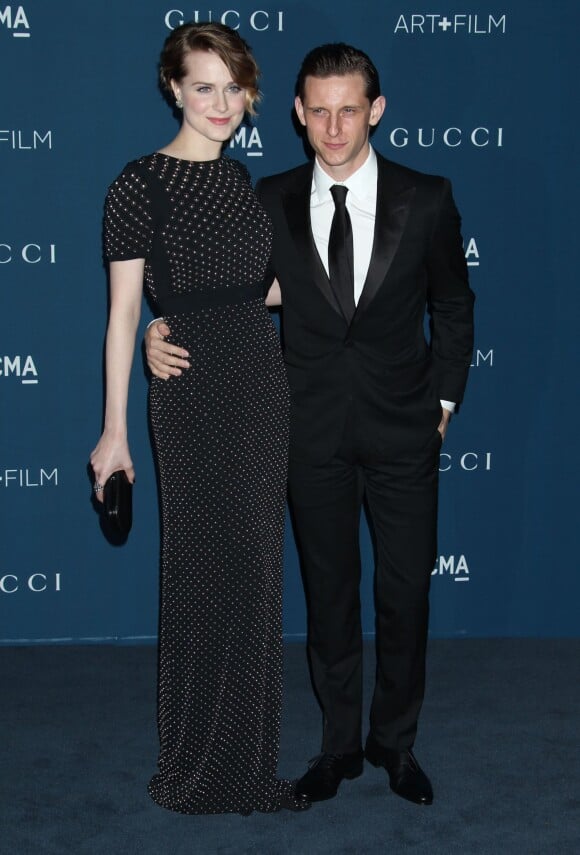 Evan Rachel Wood et Jamie Bell - Soirée du gala "LACMA 2013 Art + Film" à Los Angeles le 2 novembre 2013.