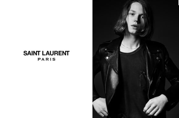Jack Kilmer pour Saint Laurent Paris