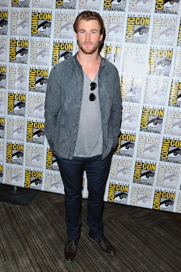 Chris Hemsworth au Comic-Con à San Diego le 26 juillet 2014