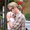 Chris Hemsworth avec sa fille India le 22 juillet 2012 à Santa Monica