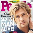 Chris Hemsworth, élu homme le plus sexy de l'année 2014 par le magazine People dont il fait la couverture