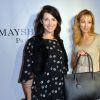 Zabou Breitman et Nezha Alaoui (fondatrice de Mayshad Luxury) - Lancement de la Maison Mayshad Luxury et de son premier sac le "BFF" au Park Hyatt à Paris, le 18 novembre 2014.