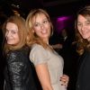 Cyrielle Clair, Daniela Lumbroso et Nezha Alaoui (fondatrice de Mayshad Luxury) - Lancement de la Maison Mayshad Luxury et de son premier sac le "BFF" au Park Hyatt à Paris, le 18 novembre 2014.