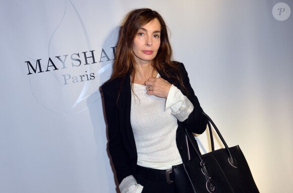 Anne Parillaud - Lancement de la Maison Mayshad Luxury et de son premier sac le "BFF" au Park Hyatt à Paris, le 18 novembre 2014.