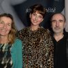 Frédérique Bel, Philippe Harel et sa femme Sylvie Bourgeois - Lancement de la Maison Mayshad Luxury et de son premier sac le "BFF" au Park Hyatt à Paris, le 18 novembre 2014.