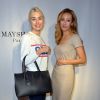 Elsa Snakers (blog Elsa Muse) et Nezha Alaoui (fondatrice de Mayshad Luxury) - Lancement de la Maison Mayshad Luxury et de son premier sac le "BFF" au Park Hyatt à Paris, le 18 novembre 2014.