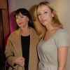 Mathilda May et Nezha Alaoui (fondatrice de Mayshad Luxury) - Lancement de la Maison Mayshad Luxury et de son premier sac le "BFF" au Park Hyatt à Paris, le 18 novembre 2014.