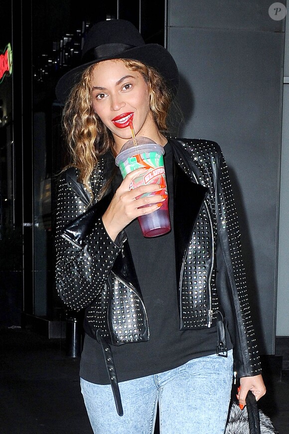 Beyonce le 20 novembre 2014 dans les rues de New York