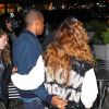 Beyonce and Jay Z sortent de leur bureau à New York main dans la main tle 21 novembre 2014