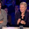 La gaffe - très drôle - de Léa Salamé face à Elise Lucet et l'humoriste Kev Adams, le 22 novembre 2014 dans On n'est pas couché sur France 2.