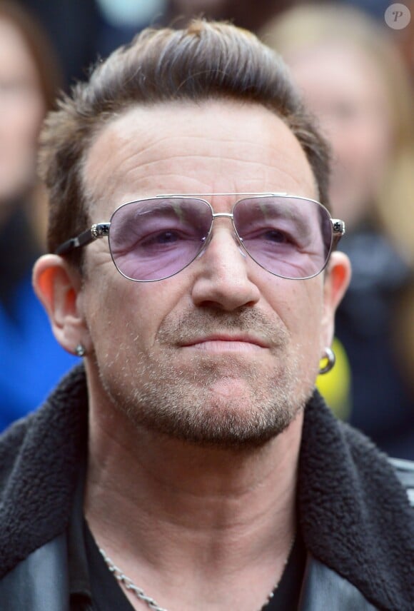 Bono à Londres le 15 novembre 2014.
