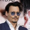 Johnny Depp - Première du film "Transcendance" à Westwood, le 10 avril 2014.