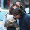 Tamara Ecclestone, son époux Jay Rutland et leur fille Sophia dans mes rues de Soho à New York, le 21 novembre 2014