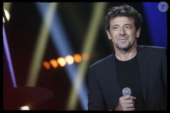 Exclusif - Patrick Bruel lors de l'édition 2014 de la "Fête de la chanson française" diffusée sur France 2, enregistrée au Studio TSF à Aubervilliers, le 21 novembre 2014.