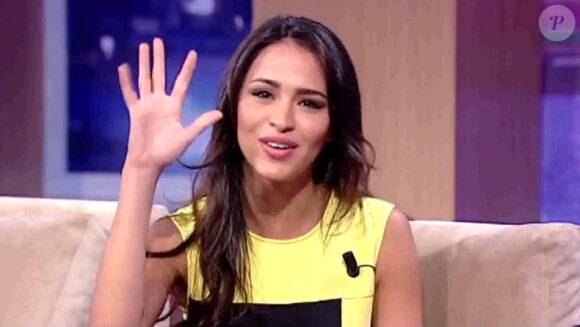 Leila, grande gagnant de Secret Story 8, était l'invitée de Naoufel Ouertani sur le plateau de "Labès" (émission tunisienne), le 18 octobre 2014.
