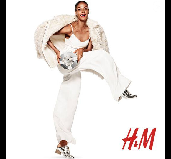 Joan Smalls pour la campagne Holiday 2014 d'H&M.