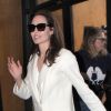 Angelina Jolie quitte la Writers Guild of America à Los Angeles, le 30 novembre 2014.