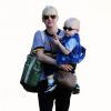 Anna Faris et son petit garçon Jack à Beverly Hills, le 21 novembre 2014