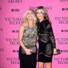 Abbey Clancy et sa mère Karen assistent au défilé Victoria's Secret 2014 à l'Earls Court Exhibition Centre. Londres, le 2 décembre 2014.