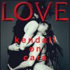 Kendall Jenner et Cara Delevingne en couverture du nouveau numéro du magazine LOVE, en vente le 9 février 2014. Photo par Sølve Sundsbø.