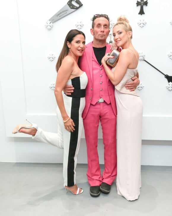 Laurie Lynn Stark, Richard Stark et Kate Hudson assistent à la soirée d'inauguration du nouveau magasin Chrome Hearts, situé dans le Design District. Miami, le 3 décembre 2014.