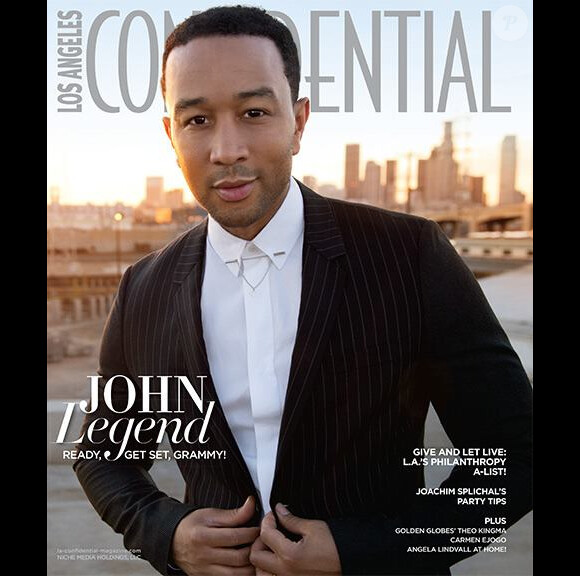 John Legend apparaît en couverture du nouveau numéro du magazine Los Angeles Confidential.