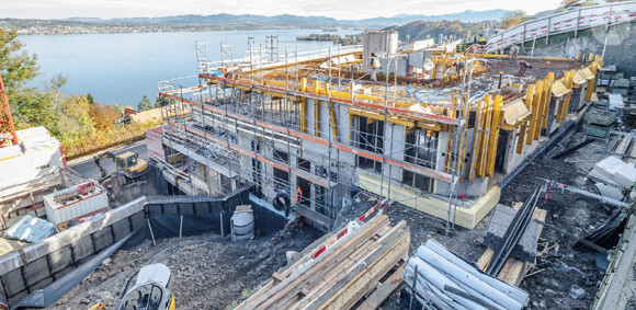 Le projet Residence, où Roger Federer va poser ses valises avec sa famille, à Wollerau, sur les rives du Lac Zürich