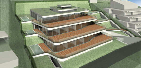 Le projet Residence, où Roger Federer va poser ses valises avec sa famille, à Wollerau, sur les rives du Lac Zürich