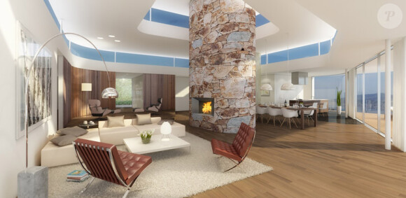 Le projet Residence, où Roger Federer va poser ses valises avec sa famille, à Wollerau, sur les rives du Lac Zürich