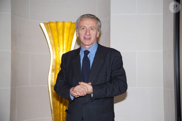 Jean-Christophe Rufin - Remise du Prix littéraire des Princes décerné par le magazine Point de Vue à l'Hôtel Peninsula, à Paris le 4 décembre 2014.