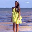  Hinarere Taputu (Miss Tahiti) lors de la c&eacute;r&eacute;monie de Miss France 2015 sur TF1, le samedi 6 d&eacute;cembre 2014. 