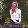  Camille Cerf (Miss Nord-Pas-de-Calais) lors de la c&eacute;r&eacute;monie de Miss France 2015 sur TF1, le samedi 6 d&eacute;cembre 2014. 