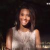 Ludy Langlade (Miss Mayotte) lors de la cérémonie de Miss France 2015 sur TF1, le samedi 6 décembre 2014.