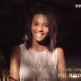  Ludy Langlade (Miss Mayotte) lors de la c&eacute;r&eacute;monie de Miss France 2015 sur TF1, le samedi 6 d&eacute;cembre 2014. 