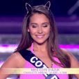  Miss C&ocirc;te d'Azur d&eacute;file en maillot de bain, lors de la c&eacute;r&eacute;monie de Miss France 2015 sur TF1, le samedi 6 d&eacute;cembre 2014. 
