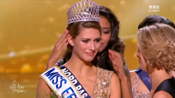 Camille Cerf sacrée Miss France 2015 : Miss Nord-Pas-de-Calais grande gagnante !